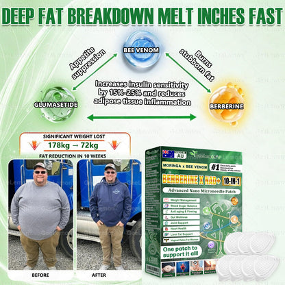 Official AUS Store 🇦🇺  | 𝐆𝐞𝐞𝐋𝐞𝐦𝐨𝐧® Moringa · Berberine × NAD+ 𝟏𝟎-𝐢𝐧-𝟏 𝐀𝐝𝐯𝐚𝐧𝐜𝐞𝐝 𝐍𝐚𝐧𝐨 𝐌𝐢𝐜𝐫𝐨𝐧𝐞𝐞𝐝𝐥𝐞 𝐏𝐚𝐭𝐜𝐡 — 𝐎𝐧𝐜𝐞 𝐃𝐚𝐢𝐥𝐲, 𝐕𝐢𝐬𝐢𝐛𝐥𝐞 𝐑𝐞𝐬𝐮𝐥𝐭𝐬 𝐢𝐧 𝟕 𝐃𝐚𝐲𝐬