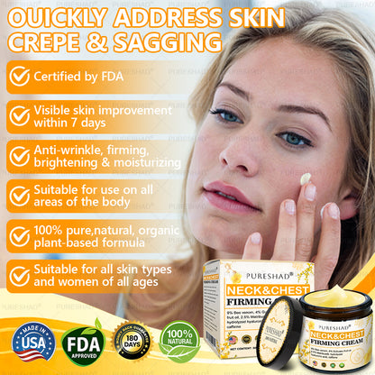 𝐌𝐚𝐝𝐞 𝐚𝐧𝐝 𝐒𝐡𝐢𝐩𝐩𝐞𝐝 𝐟𝐫𝐨𝐦 𝐔𝐒𝐀 ✨✨𝗣𝘂𝗿𝗲𝐒𝐡𝐚𝐝𝐞® 𝐍𝐞𝐜𝐤 & 𝐂𝐡𝐞𝐬𝐭 𝐅𝐢𝐫𝐦𝐢𝐧𝐠 𝐀𝐠𝐞 𝐑𝐞𝐧𝐞𝐰 𝐂𝐫𝐞𝐚𝐦