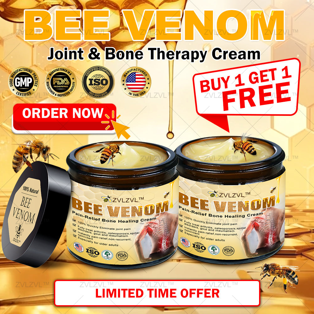 ZVLZVL™ Bee Venom Instant Pain Relief Arthritis Therapy Cream
