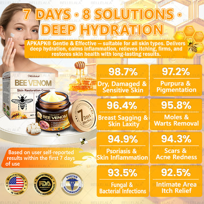 NEW & IMPROVED ✨𝐁𝐞𝐥𝐥𝐞𝐥𝐚𝐥𝐚® 𝐁𝐞𝐞 𝐯𝐞𝐧𝐨𝐦 𝐒𝐤𝐢𝐧 𝐑𝐞𝐬𝐭𝐨𝐫𝐚𝐭𝐢𝐨𝐧 𝐂𝐫𝐞𝐚𝐦