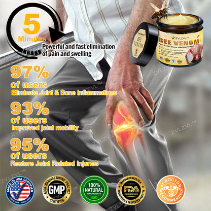 ZVLZVL™ Bee Venom Instant Pain Relief Arthritis Therapy Cream