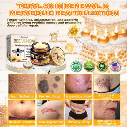 NEW & IMPROVED ✨𝐁𝐞𝐥𝐥𝐞𝐥𝐚𝐥𝐚® 𝐁𝐞𝐞 𝐯𝐞𝐧𝐨𝐦 𝐒𝐤𝐢𝐧 𝐑𝐞𝐬𝐭𝐨𝐫𝐚𝐭𝐢𝐨𝐧 𝐂𝐫𝐞𝐚𝐦