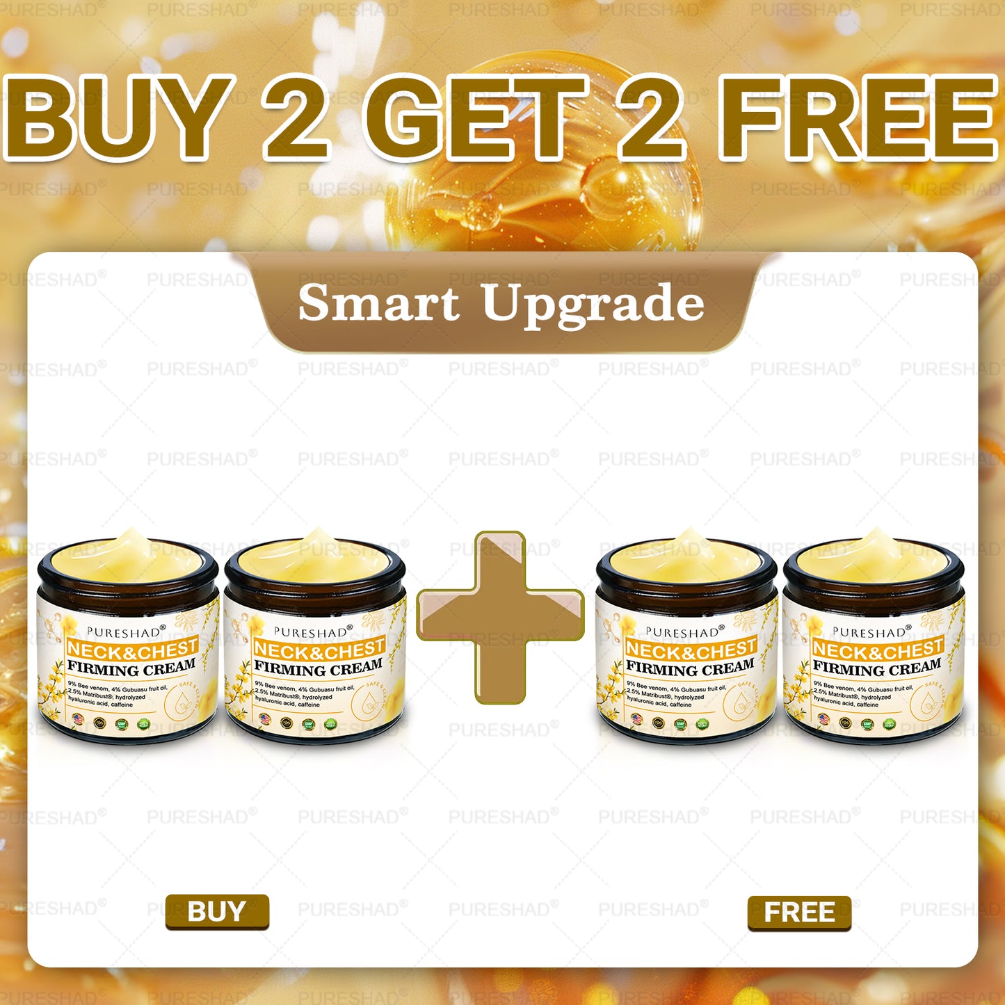 𝐌𝐚𝐝𝐞 𝐚𝐧𝐝 𝐒𝐡𝐢𝐩𝐩𝐞𝐝 𝐟𝐫𝐨𝐦 𝐔𝐒𝐀 ✨✨𝗣𝘂𝗿𝗲𝐒𝐡𝐚𝐝𝐞® 𝐍𝐞𝐜𝐤 & 𝐂𝐡𝐞𝐬𝐭 𝐅𝐢𝐫𝐦𝐢𝐧𝐠 𝐀𝐠𝐞 𝐑𝐞𝐧𝐞𝐰 𝐂𝐫𝐞𝐚𝐦