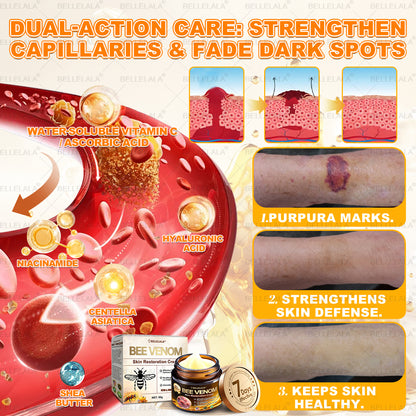 NEW & IMPROVED ✨𝐁𝐞𝐥𝐥𝐞𝐥𝐚𝐥𝐚® 𝐁𝐞𝐞 𝐯𝐞𝐧𝐨𝐦 𝐒𝐤𝐢𝐧 𝐑𝐞𝐬𝐭𝐨𝐫𝐚𝐭𝐢𝐨𝐧 𝐂𝐫𝐞𝐚𝐦