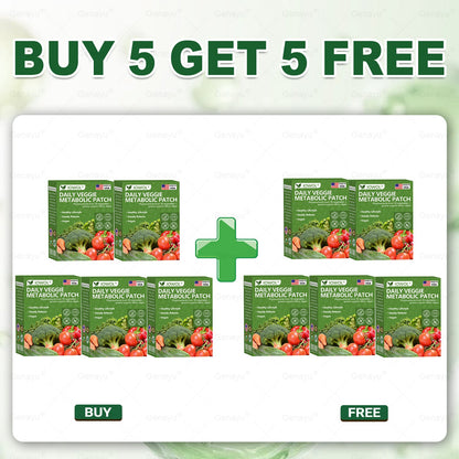 𝐈𝐎𝐖𝐎𝐋® 𝐃𝐚𝐢𝐥𝐲 𝐕𝐞𝐠𝐞𝐭𝐚𝐛𝐥𝐞 𝐌𝐞𝐭𝐚𝐛𝐨𝐥𝐢𝐜 𝐏𝐚𝐭𝐜𝐡 𝐮𝐬𝐞𝐬 𝐨𝐫𝐠𝐚𝐧𝐢𝐜 𝐯𝐞𝐠𝐞𝐭𝐚𝐛𝐥𝐞 𝐞𝐱𝐭𝐫𝐚𝐜𝐭𝐬 𝐚𝐧𝐝 𝐩𝐡𝐲𝐭𝐨𝐧𝐮𝐭𝐫𝐢𝐞𝐧𝐭𝐬 𝐟𝐫𝐨𝐦 𝟑𝟗 𝐯𝐞𝐠𝐞𝐭𝐚𝐛𝐥𝐞𝐬 + 𝐠𝐫𝐞𝐞𝐧𝐬 𝐭𝐨 𝐬𝐮𝐩𝐩𝐨𝐫𝐭 𝐝𝐞𝐭𝐨𝐱, 𝐝𝐢𝐠𝐞𝐬𝐭𝐢𝐨𝐧 & 𝐦𝐞𝐭𝐚𝐛𝐨𝐥𝐢𝐜 𝐫𝐞𝐬𝐞𝐭, 𝐚𝐧𝐝 𝐛𝐨𝐨𝐬𝐭 𝐞𝐧𝐞𝐫𝐠𝐲 𝐟𝐨𝐫 𝐚𝐥𝐥-𝐝𝐚𝐲 𝐰𝐞𝐥𝐥𝐧𝐞𝐬𝐬.