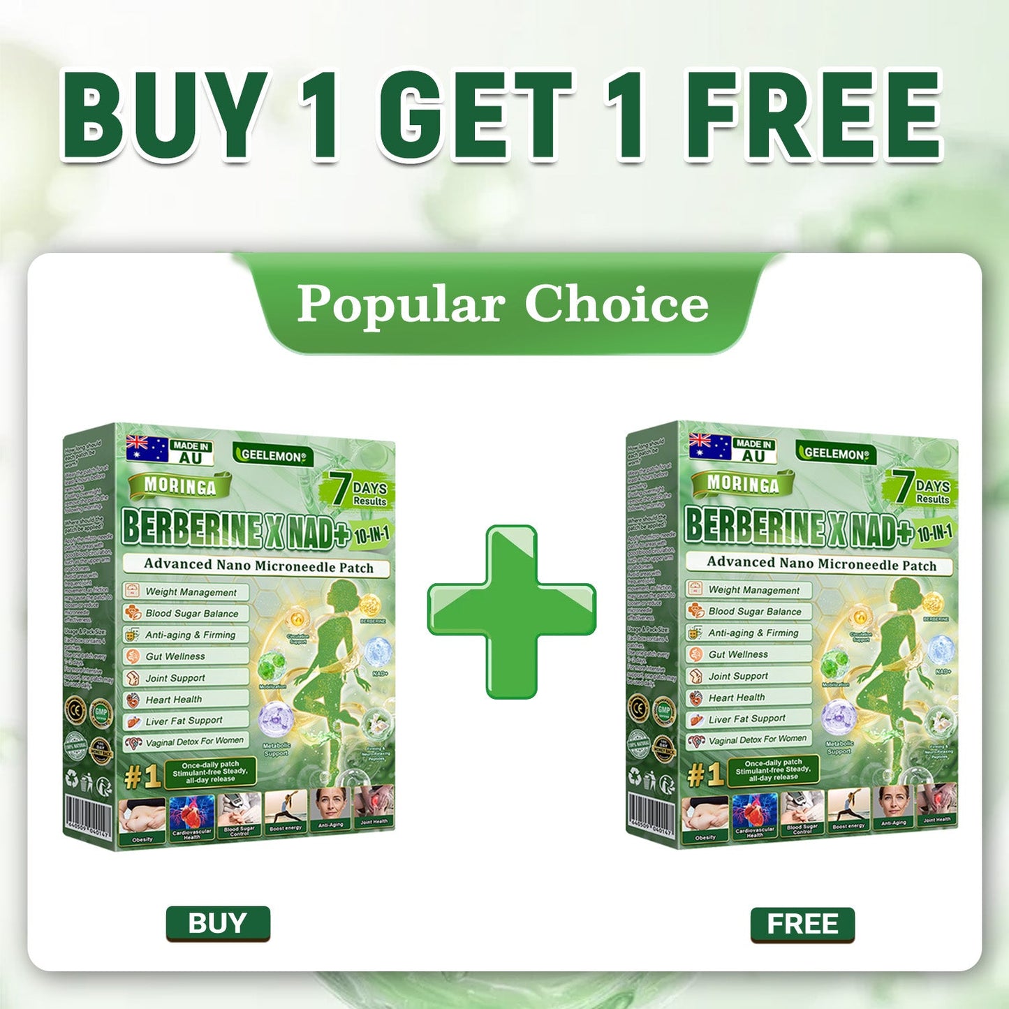 Geelemon® 𝗠𝗼𝗿𝗶𝗻𝗴𝗮 × 𝗕𝗲𝗿𝗯𝗲𝗿𝗶𝗻𝗲 × 𝗔𝗠𝗣𝗞 𝟭𝟬-𝗶𝗻-𝟭 𝗠𝗲𝘁𝗮𝗯𝗼𝗹𝗶𝗰 𝗦𝘂𝗽𝗽𝗼𝗿𝘁 𝗡𝗮𝗻𝗼 𝗠𝗶𝗰𝗿𝗼𝗻𝗲𝗲𝗱𝗹𝗲 𝗣𝗮𝘁𝗰𝗵 (𝐉𝐮𝐬𝐭 𝐨𝐧𝐜𝐞 𝐚 𝐝𝐚𝐲, 𝐯𝐢𝐬𝐢𝐛𝐥𝐞 𝐜𝐡𝐚𝐧𝐠𝐞𝐬 𝐢𝐧 𝟕 𝐝𝐚𝐲𝐬） ✅ 𝐅𝐨𝐫 𝐨𝐛𝐞𝐬𝐢𝐭𝐲, 🅛🅞🅞🅢🅔 🅢🅚🅘🅝,𝐝𝐢𝐚𝐛𝐞𝐭𝐞𝐬, 𝐬𝐥𝐞𝐞𝐩 𝐚𝐩𝐧𝐞𝐚, 𝐣𝐨𝐢𝐧𝐭 𝐢𝐬𝐬𝐮𝐞𝐬, 𝐚𝐧𝐝 𝐦𝐨𝐫𝐞🌟