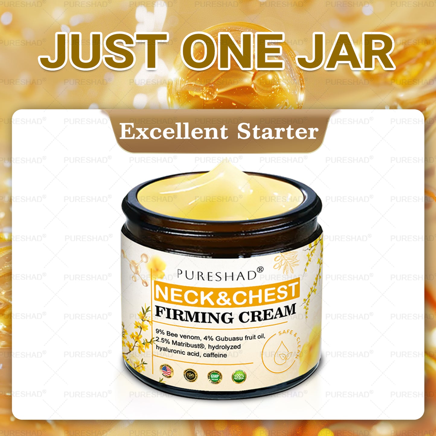 𝐌𝐚𝐝𝐞 𝐚𝐧𝐝 𝐒𝐡𝐢𝐩𝐩𝐞𝐝 𝐟𝐫𝐨𝐦 𝐔𝐒𝐀 ✨✨𝗣𝘂𝗿𝗲𝐒𝐡𝐚𝐝𝐞® 𝐍𝐞𝐜𝐤 & 𝐂𝐡𝐞𝐬𝐭 𝐅𝐢𝐫𝐦𝐢𝐧𝐠 𝐀𝐠𝐞 𝐑𝐞𝐧𝐞𝐰 𝐂𝐫𝐞𝐚𝐦