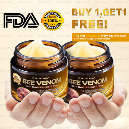 NEW & IMPROVED ✨𝐁𝐞𝐥𝐥𝐞𝐥𝐚𝐥𝐚® 𝐁𝐞𝐞 𝐯𝐞𝐧𝐨𝐦 𝐒𝐤𝐢𝐧 𝐑𝐞𝐬𝐭𝐨𝐫𝐚𝐭𝐢𝐨𝐧 𝐂𝐫𝐞𝐚𝐦