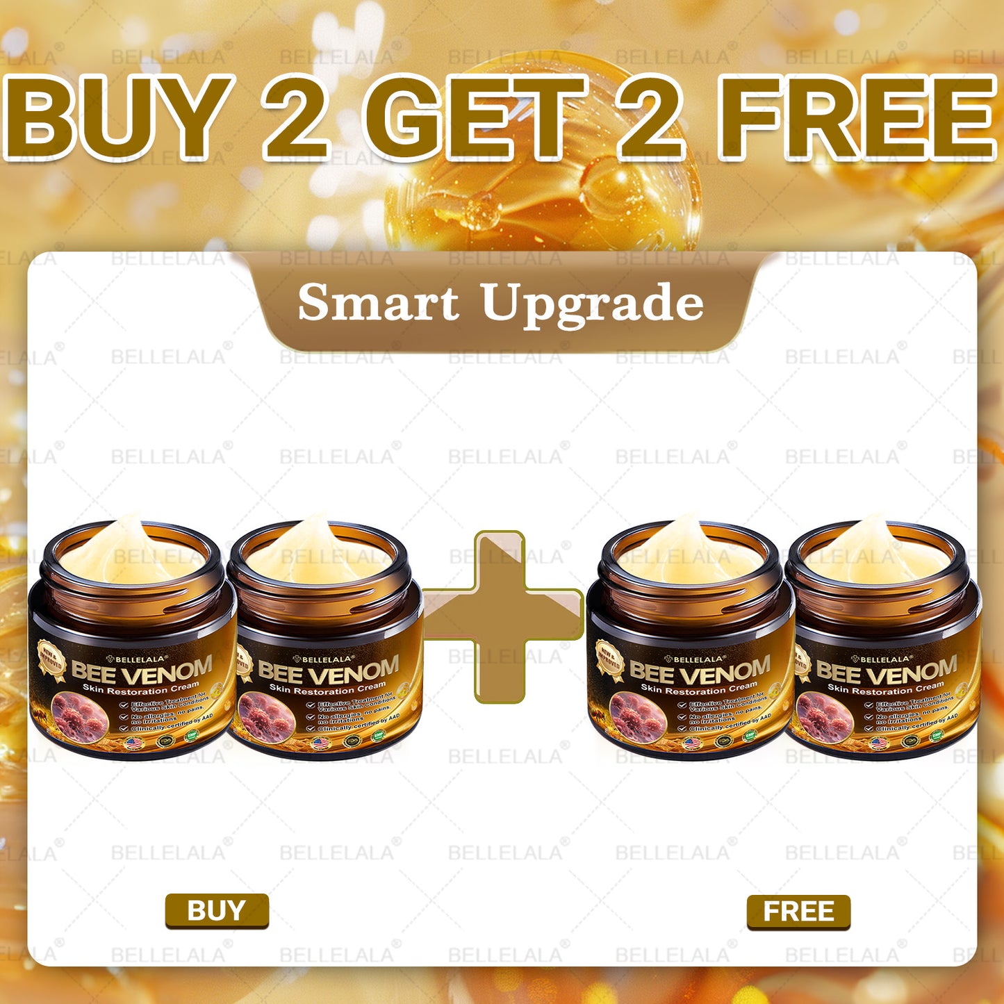 NEW & IMPROVED ✨𝐁𝐞𝐥𝐥𝐞𝐥𝐚𝐥𝐚® 𝐁𝐞𝐞 𝐯𝐞𝐧𝐨𝐦 𝐒𝐤𝐢𝐧 𝐑𝐞𝐬𝐭𝐨𝐫𝐚𝐭𝐢𝐨𝐧 𝐂𝐫𝐞𝐚𝐦