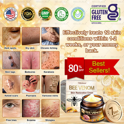 NEW & IMPROVED ✨𝐁𝐞𝐥𝐥𝐞𝐥𝐚𝐥𝐚® 𝐁𝐞𝐞 𝐯𝐞𝐧𝐨𝐦 𝐒𝐤𝐢𝐧 𝐑𝐞𝐬𝐭𝐨𝐫𝐚𝐭𝐢𝐨𝐧 𝐂𝐫𝐞𝐚𝐦